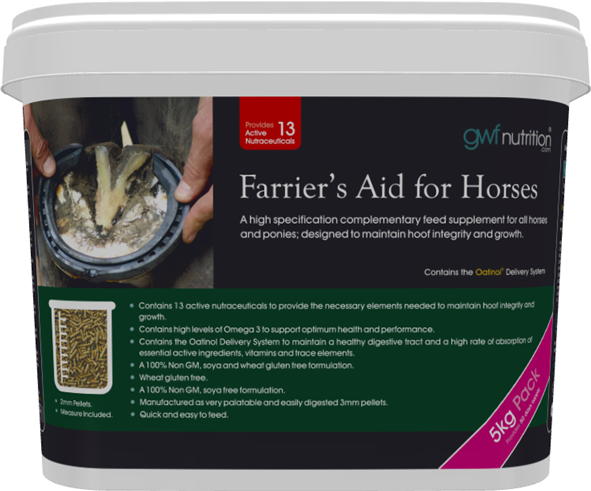 Farriers Aid for Horses 5kg Bucket - Front